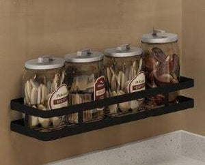 KITCHEN ACCESSORIES ORGANIZER COOKWARE SHELF WALL HANGING