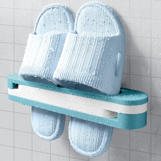 3 in 1 Folding Rack / Slipper Rack / Towel Rack / Wall Mounted