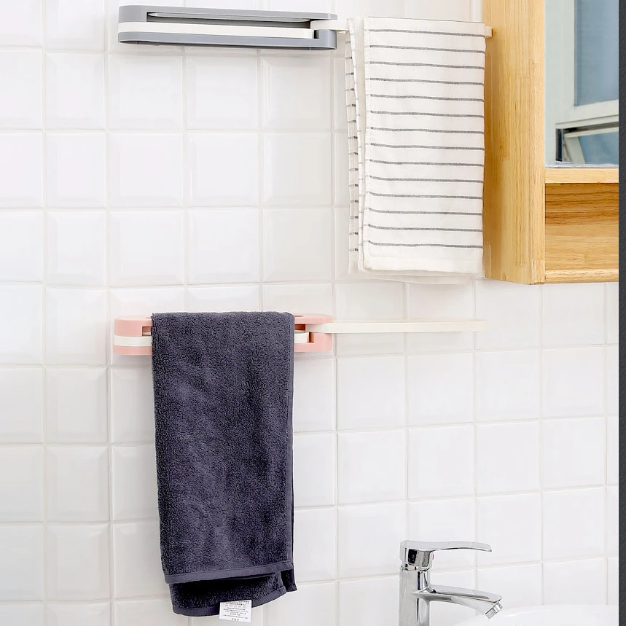 3 in 1 Folding Rack / Slipper Rack / Towel Rack / Wall Mounted